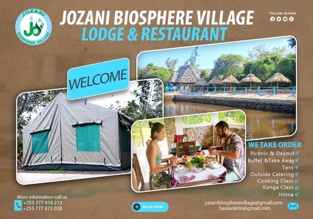 Jozani Biosphere Village Eksteriør bilde